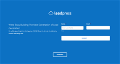 Desktop Screenshot of leadpress.com